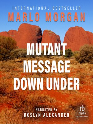 cover image of Mutant Message Down Under